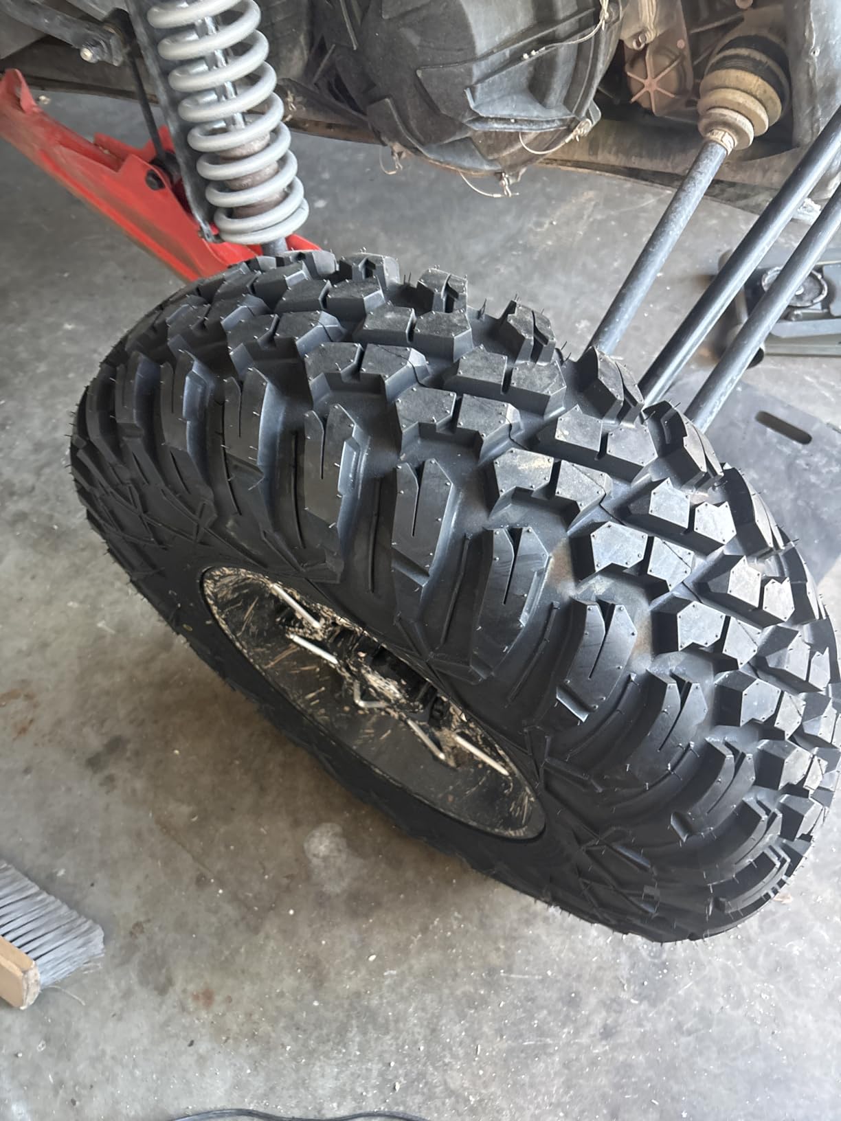 Tusk Terrabite Heavy Duty Radial UTV Tire 32x10-14 - 8-Ply Rated Construction, Medium/Hard Terrain customer photo 2