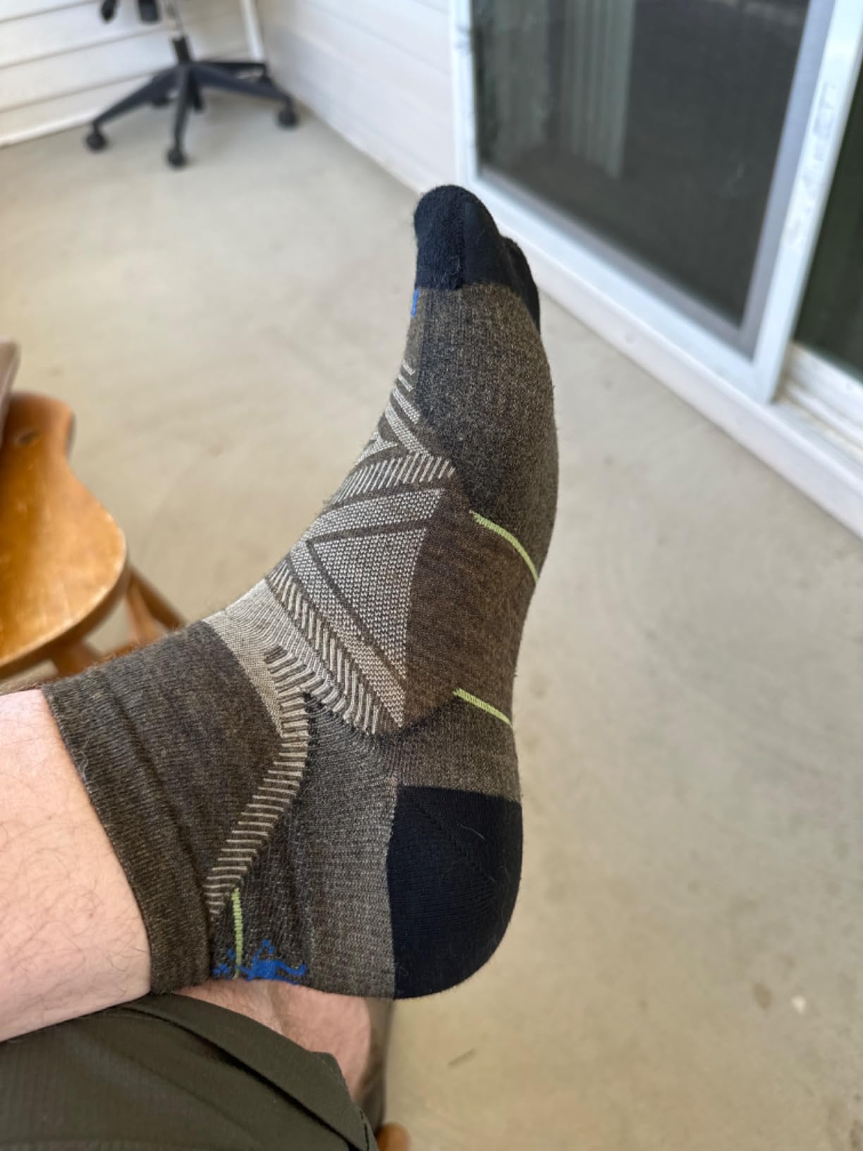 Smartwool Men's Run Zero Cushion Ankle Socks customer photo 1