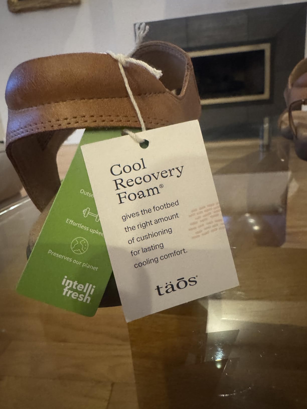 Taos The Show Premium Leather Women's Sandal - Experience Everyday Style, Comfort, Arch Support, Cooling Gel Padding and an Adjustable Fit for Exceptional Walking Comfort customer photo 2