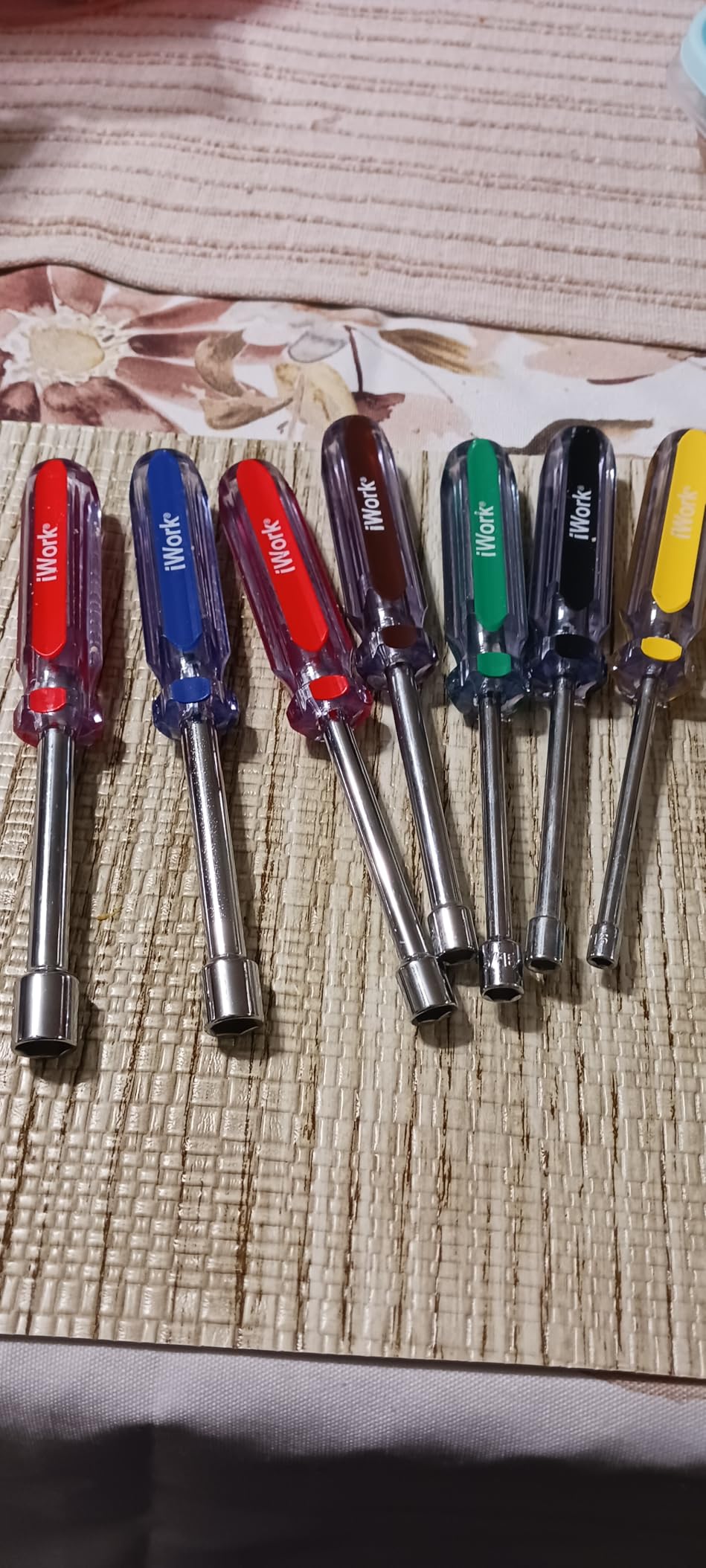 Olympia Tools SAE Nut Driver Set 86-513, 7-Piece Color Handle customer photo 1