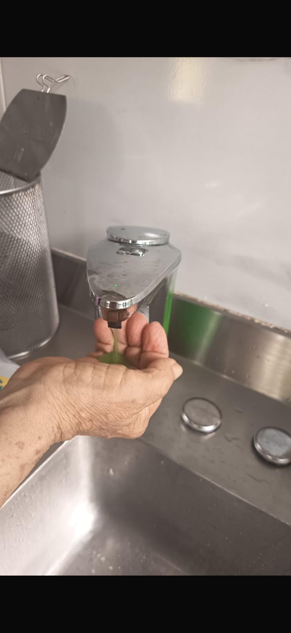 Automatic Soap Dispenser, 17oz Touchless Liquid Dish Soap Dispenser Kitchen | 17OZ Large Capacity, Infrared Sensor, 5 Adjustable Soap Levels, Hand Dispenser for Bathroom Kitchen Sink, Battery Operated customer photo 2