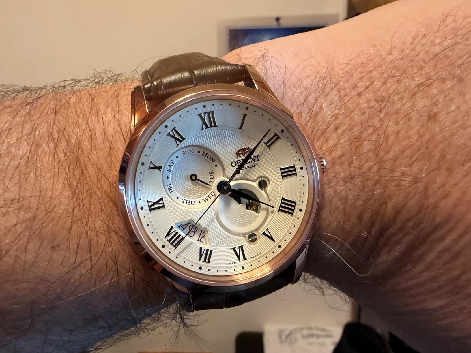 Orient RA-AK00 | Automatic / Hand-Winding | 42.5 mm Classic Style Watch | Sapphire Crystal customer photo 2