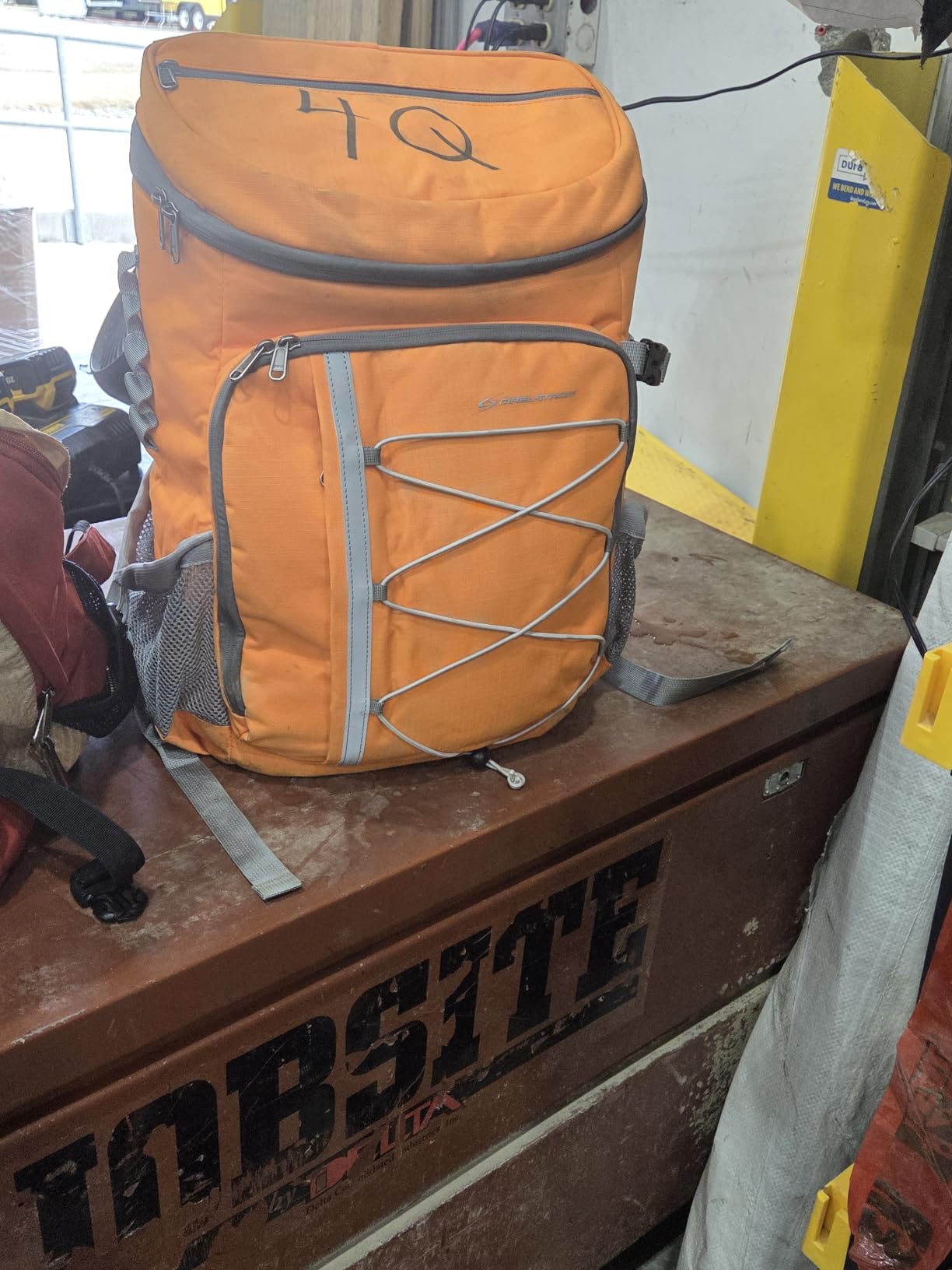 Maelstrom 35/50 Can Insulated Cooler Backpack, Leakproof Soft Lunch Ice Bag | 16h Cold, Multi-Pockets, Survival Whistle, Ergonomic Breathable Padding. Perfect For Camping, Hiking, Fishing, Travel, Outdoor customer photo 1