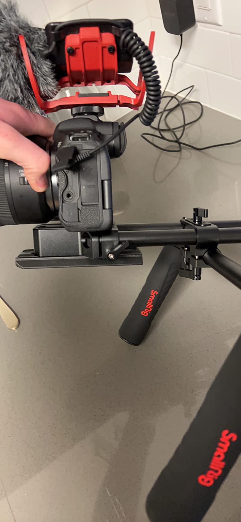 SMALLRIG Universal Basic Camera Shoulder Mount Kit for DSLR, Mirrorless, and Small Camera Shoulder Rig - 2896 customer photo 1