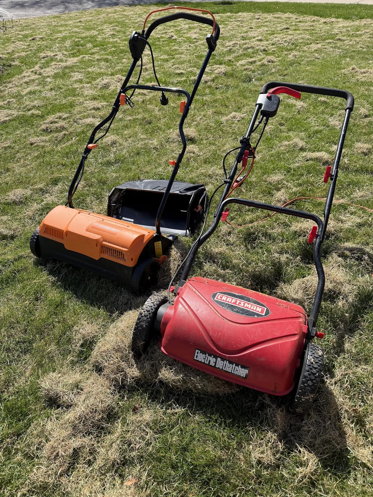 LawnMaster GV1212B Scarifier and Dethatcher 13-Inch 12AMP customer photo 2