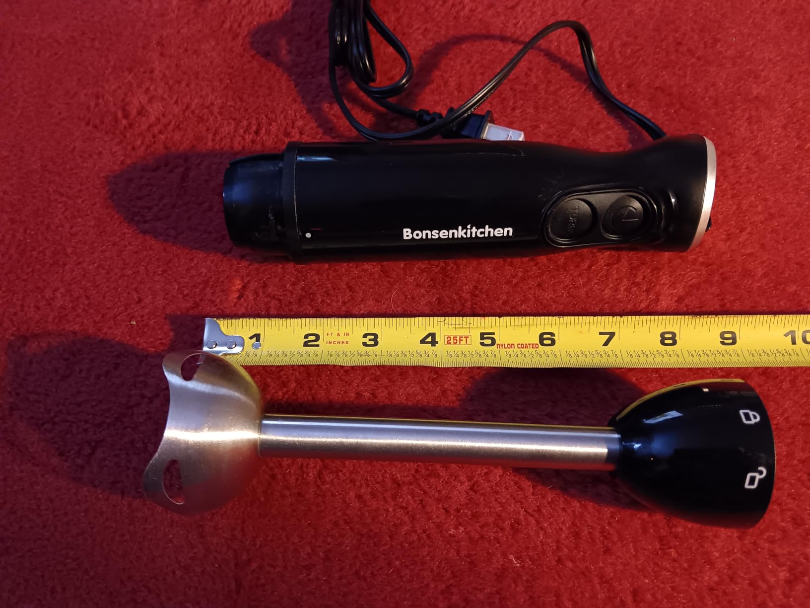 Bonsenkitchen Immersion Hand Blender, Smoothie, Puree, Baby Food customer photo 1