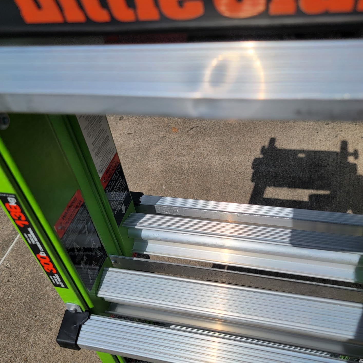 Little Giant Ladder Systems Conquest 2.0 All-Terrain, M22, 22ft, Multi-Position Ladder with Adjustable Outriggers, Fiberglass, Type 1A, 300 lbs Weight Rating, (17102-001) customer photo 2