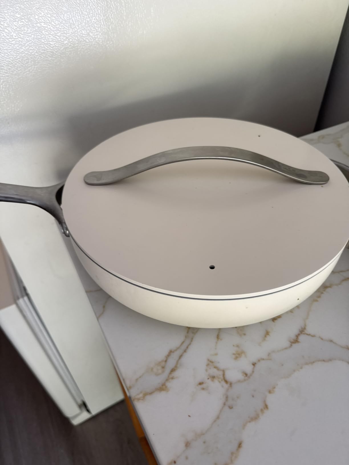Caraway Non-Stick Ceramic Sauté Pan with Lid (4.5 qt, 12