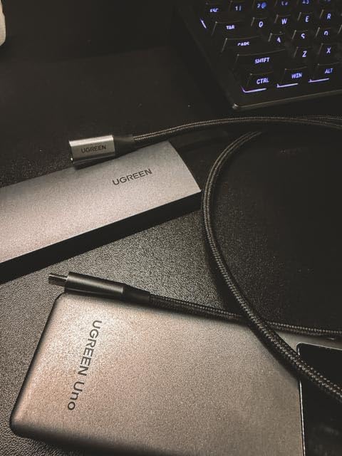 UGREEN SSD Enclosure Tool-Free USB C External 10Gbps M.2 NVMe to USB | Adapter/Reader Supports M and B&M Keys and Size 2230/2242 /2260/2280 SSDs customer photo 1
