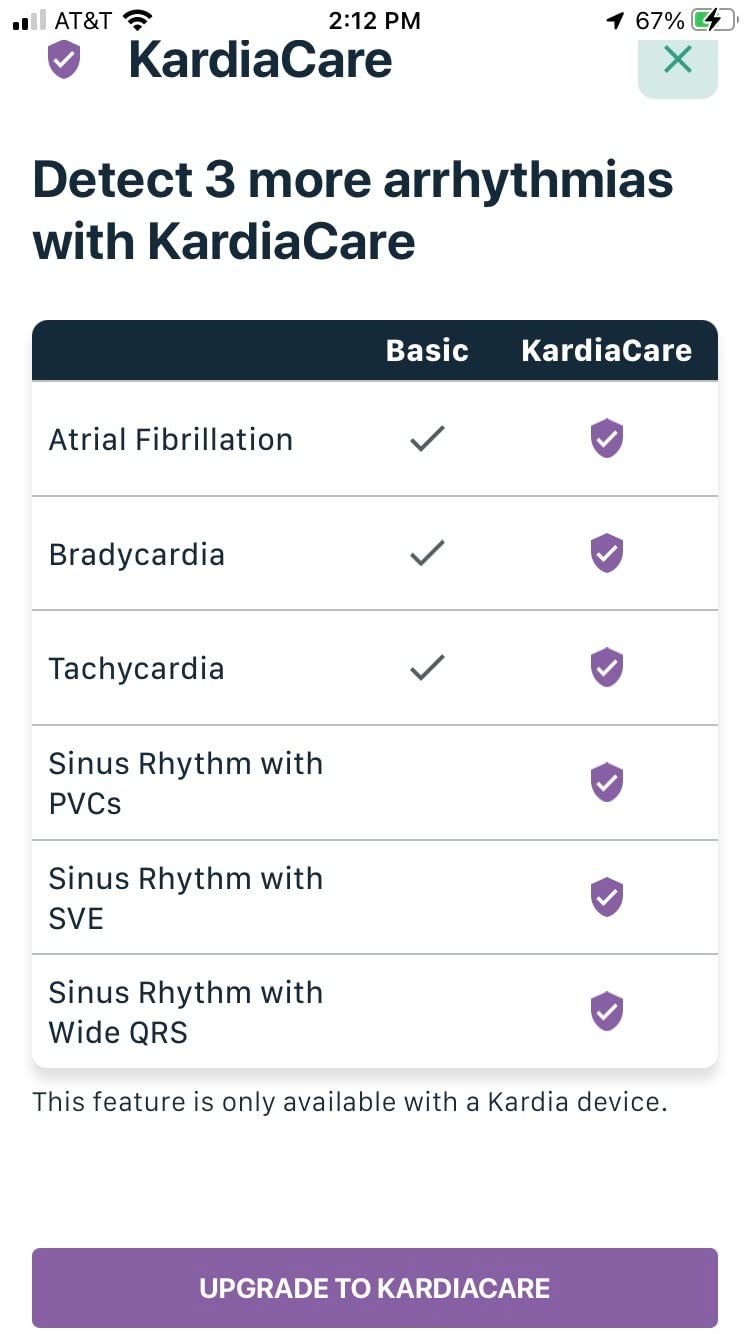 KardiaMobile Card Credit-Card Sized EKG, Medical-Grade & FDA-Cleared Personal Heart Monitor, Bluetooth Enabled, On-The-Go Check-Up Anywhere, Compatible with Most Smartphones, No Subscription Required customer photo 2