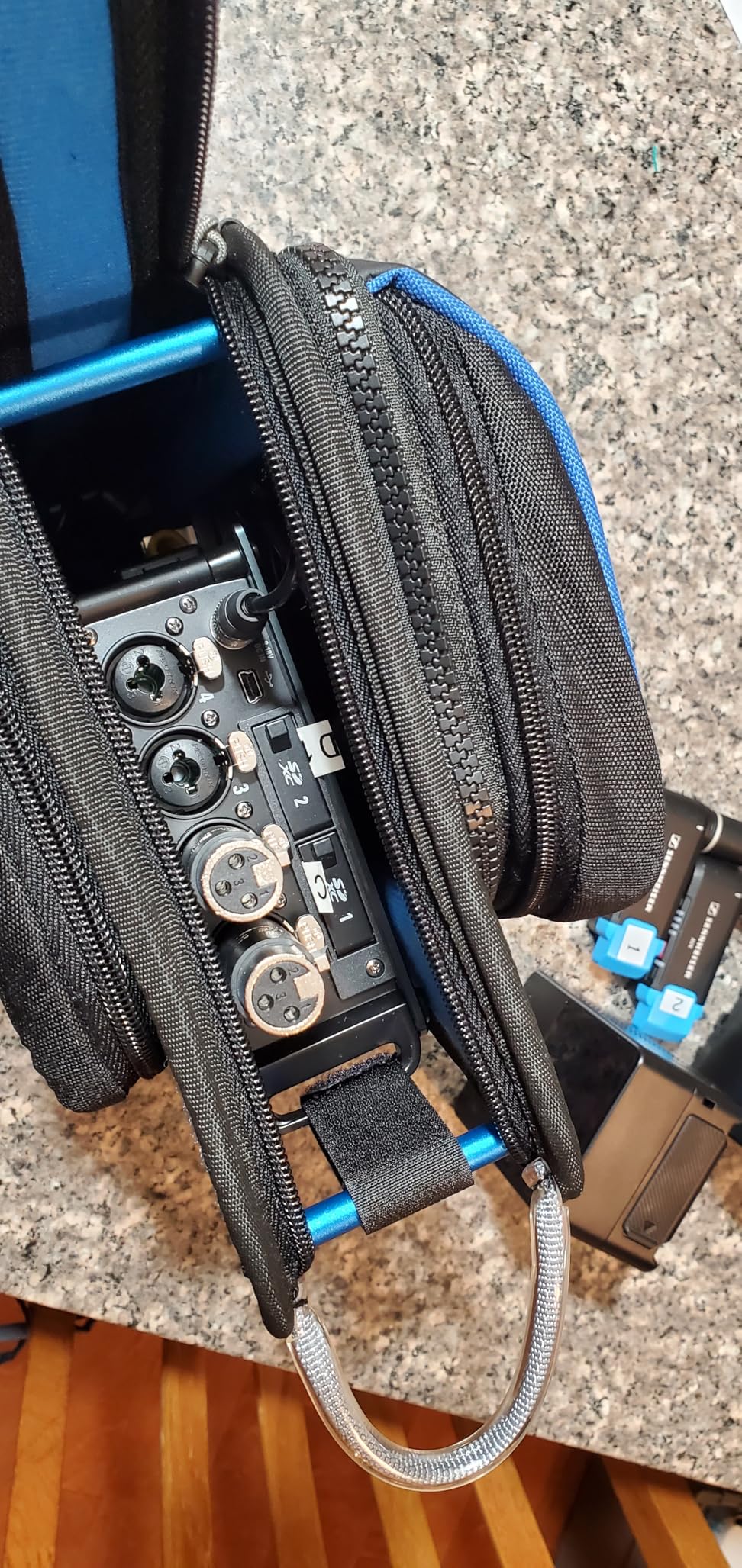 Zoom F8n Pro Field Recorder for Filmmakers with 8 Inputs & 10 Tracks | Clip-Free Audio with 32-Bit Float, 10 Tracks, Dual SD Cards, Ambisonics Mode, Wireless Bluetooth Control customer photo 2