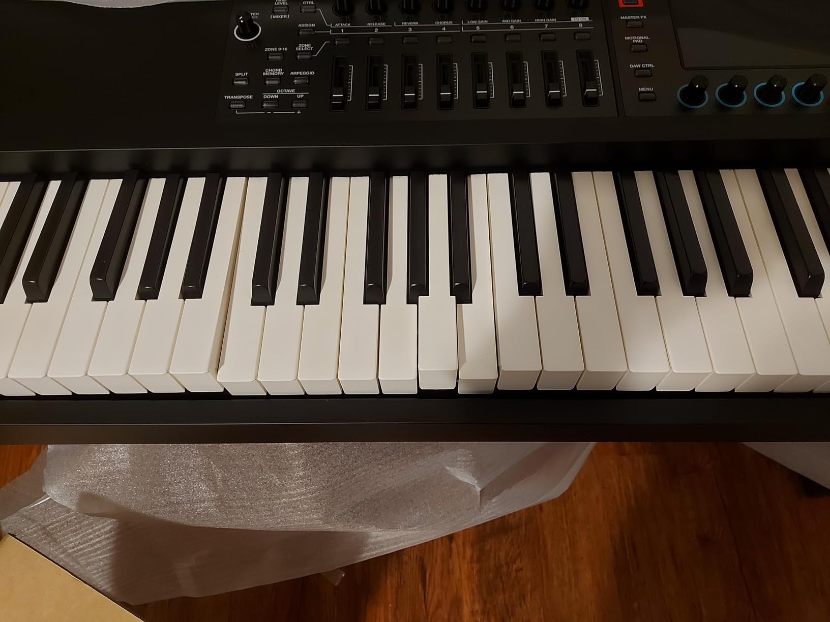Roland FANTOM-08 Weighted-Action Synthesizer Keyboard - 88-Note Weighted Keyboard | ZEN-Core and SuperNATURAL Technologies customer photo 2