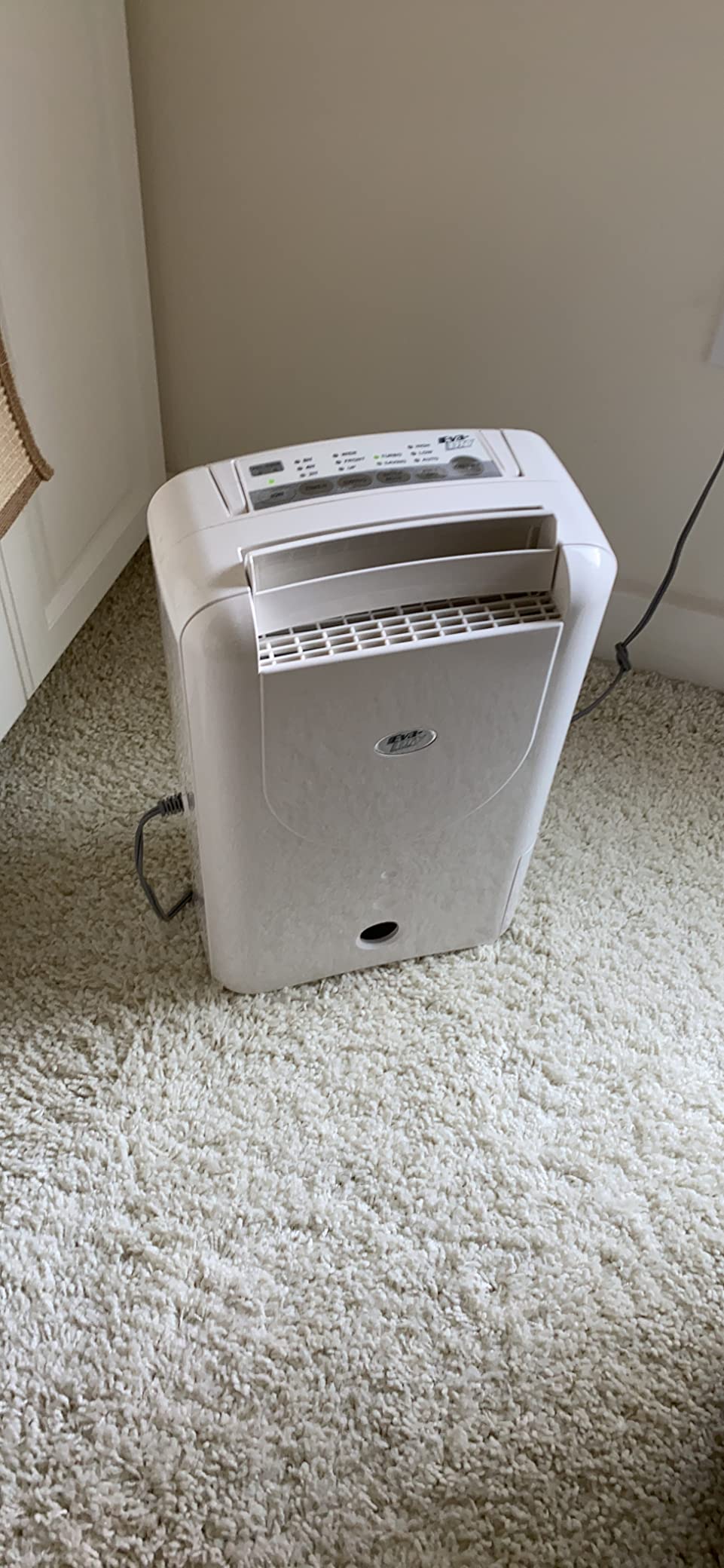 Eva-Dry EDV-4000H Rotary Desiccant Dehumidifier, 444 Sq Ft, Crawl Space | Cold-rated to 34F where compressors fail | 3 preset humidity levels | No refrigerant | Basement, garage, cabin customer photo 1