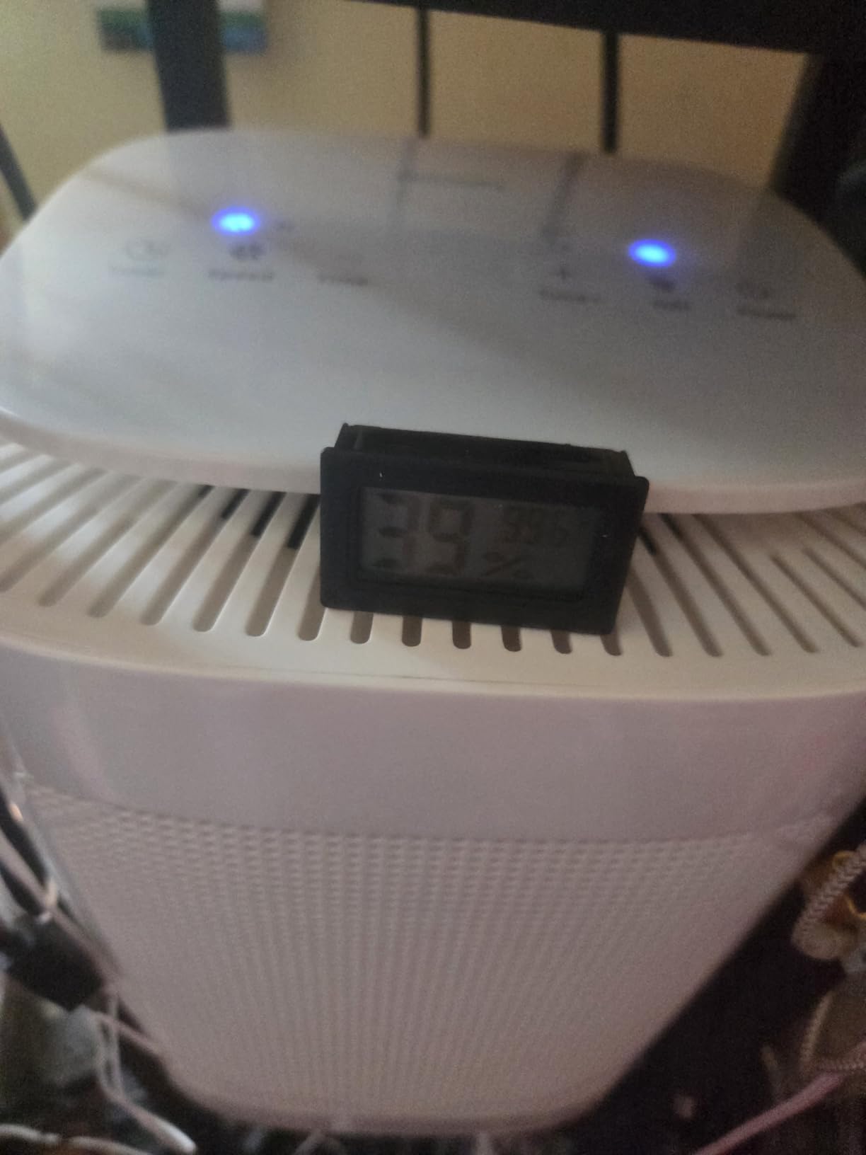 Dehumidifier and Air Purifier Combo, HEPA H13 Filter and Negative Air Ion Function, 54oz (1600ML) Water Tank with Drain Hose, 24hrs Auto-Off Timer, Idea for Bedroom, Bathroom, Closet, RV customer photo 1