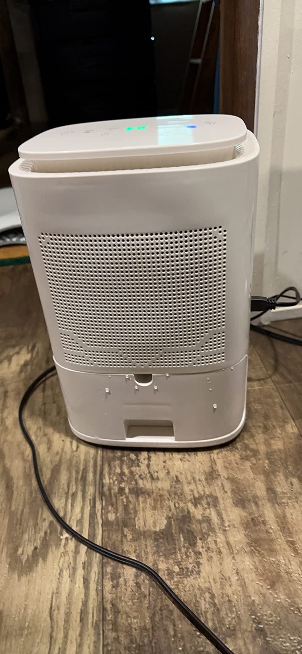 Dehumidifier and Air Purifier Combo, HEPA H13 Filter and Negative Air Ion Function, 54oz (1600ML) Water Tank with Drain Hose, 24hrs Auto-Off Timer, Idea for Bedroom, Bathroom, Closet, RV customer photo 2
