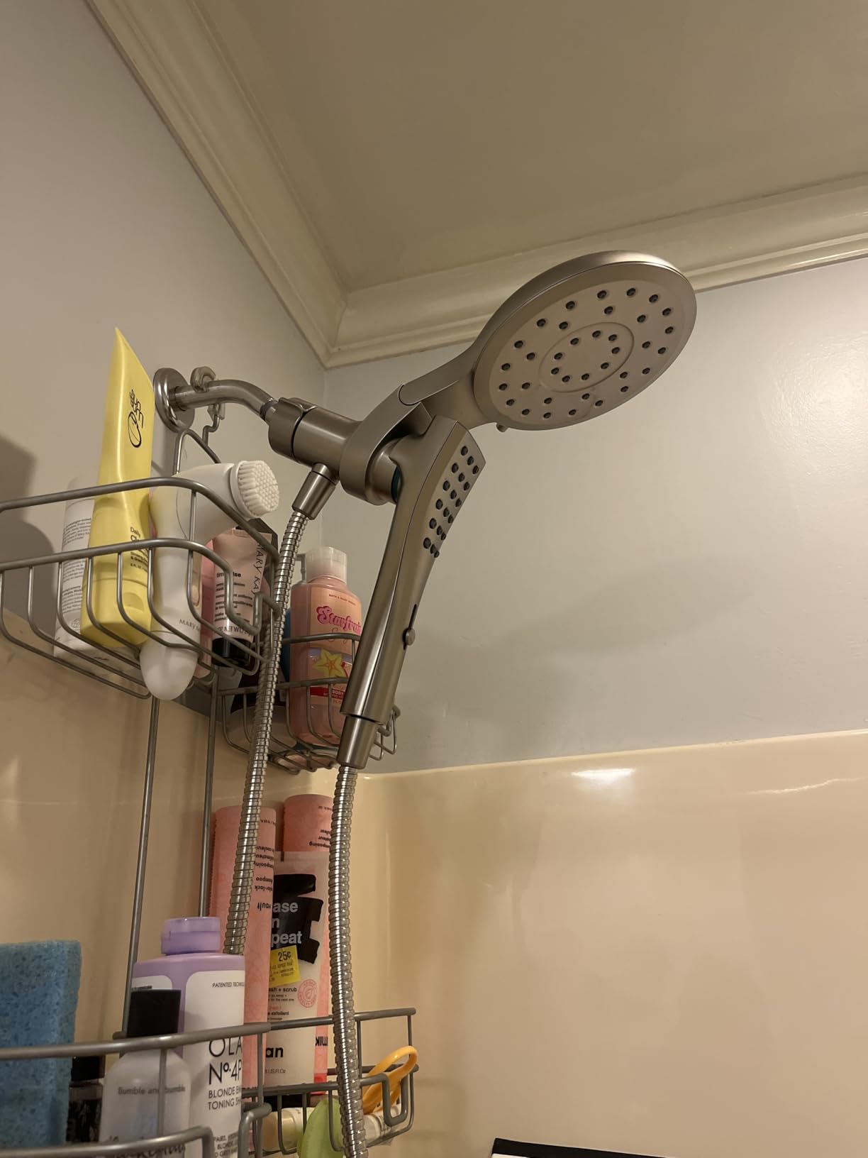 Moen 220C2EPSRN Verso Showerhead Combo, Magnetix, Brushed Nickel customer photo 1