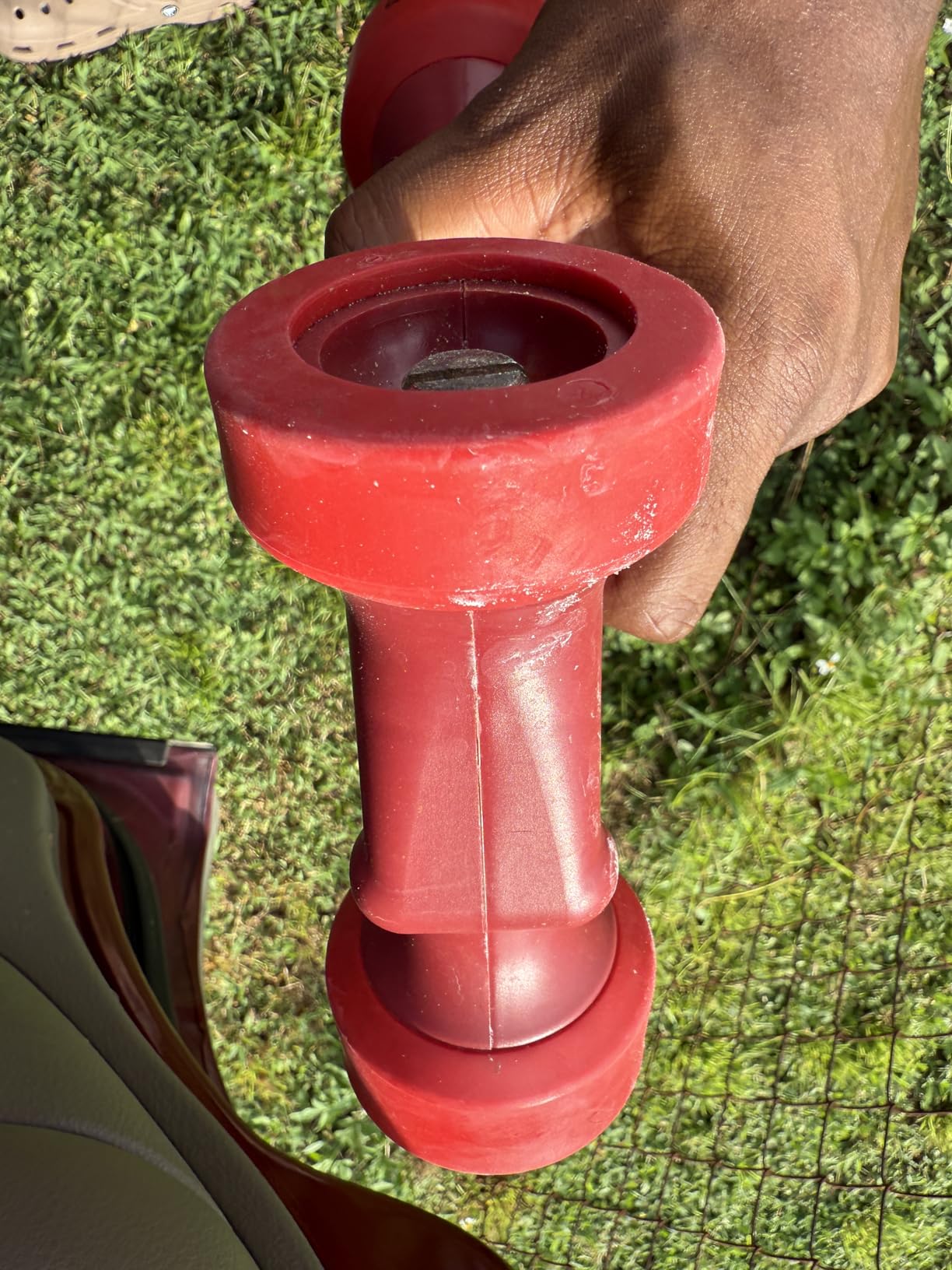 General Pump YG1635SR 350 PSI @ 16 GPM Red High Flow Rear Entry Wash Down/Soft Wash Spray Gun with SS Swivel Pin customer photo 1