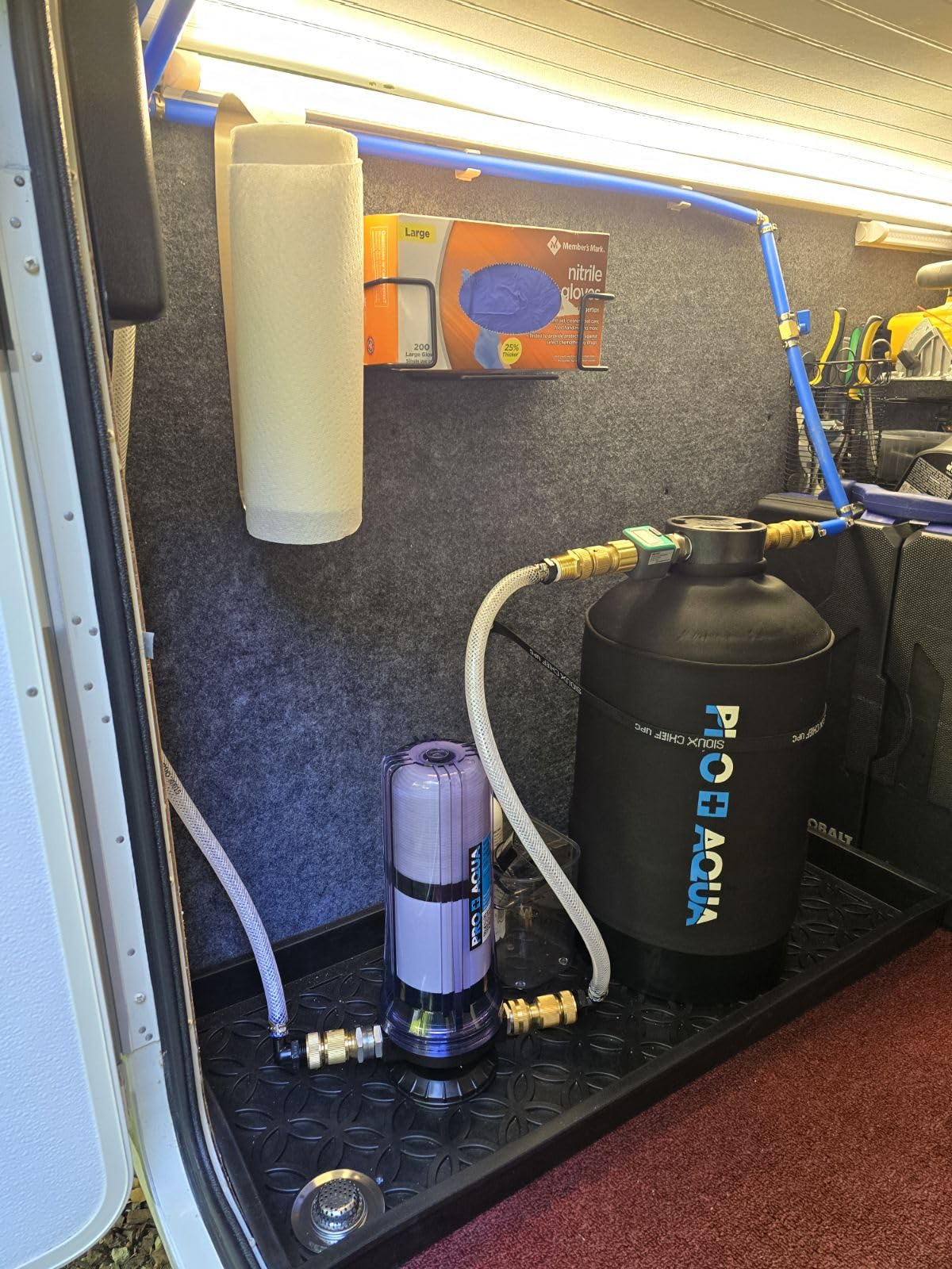 PRO+Aqua 16,000 Grain Portable Water Softener for RV, Trailers, Boats, Mobile Car Wash, Pressure Wash - Protects Water Systems (Softener + Regeneration Kit Bundle) customer photo 2