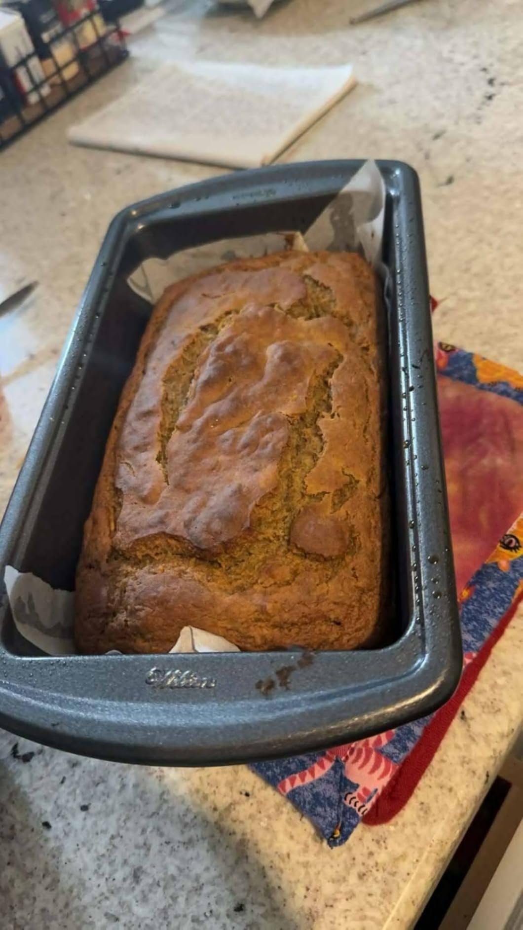 Wilton Platinum Non-Stick Loaf Pan, Made Without PFAS, 9 x 5 in | DURALAST Silicone Infused Double Coating, 5X More Durable with Anti-Warping Technology, Perfect for Breads & Meatloaf customer photo 1