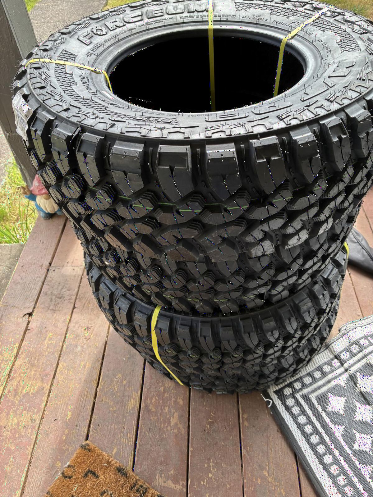 Set of 4 Forceum M/T 08 Plus Mud Off-Road LT235/75R15 Tires - 104/101Q Load Range C 6-Ply BSW customer photo 2