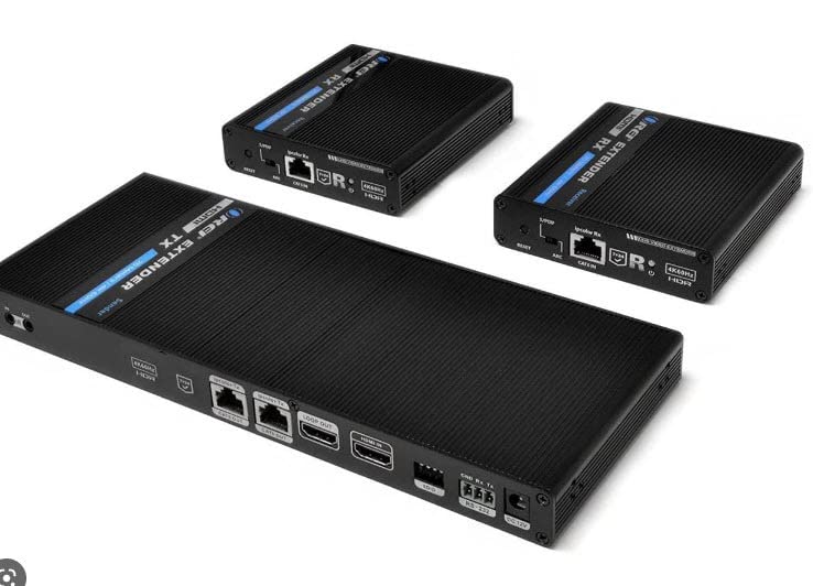 OREI 4K 1x2 HDMI Over Ethernet Extender Splitter Over CAT6/7 - 4K@30Hz up to 165ft (HD12-EX165-K) customer photo 1