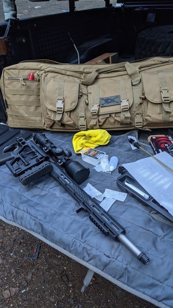 Nightforce X-Treme Duty Ultralite Scope Rings | 7075-T6 Hard Anodized Aluminum, Titanium Crossbolts & Jaws customer photo 1