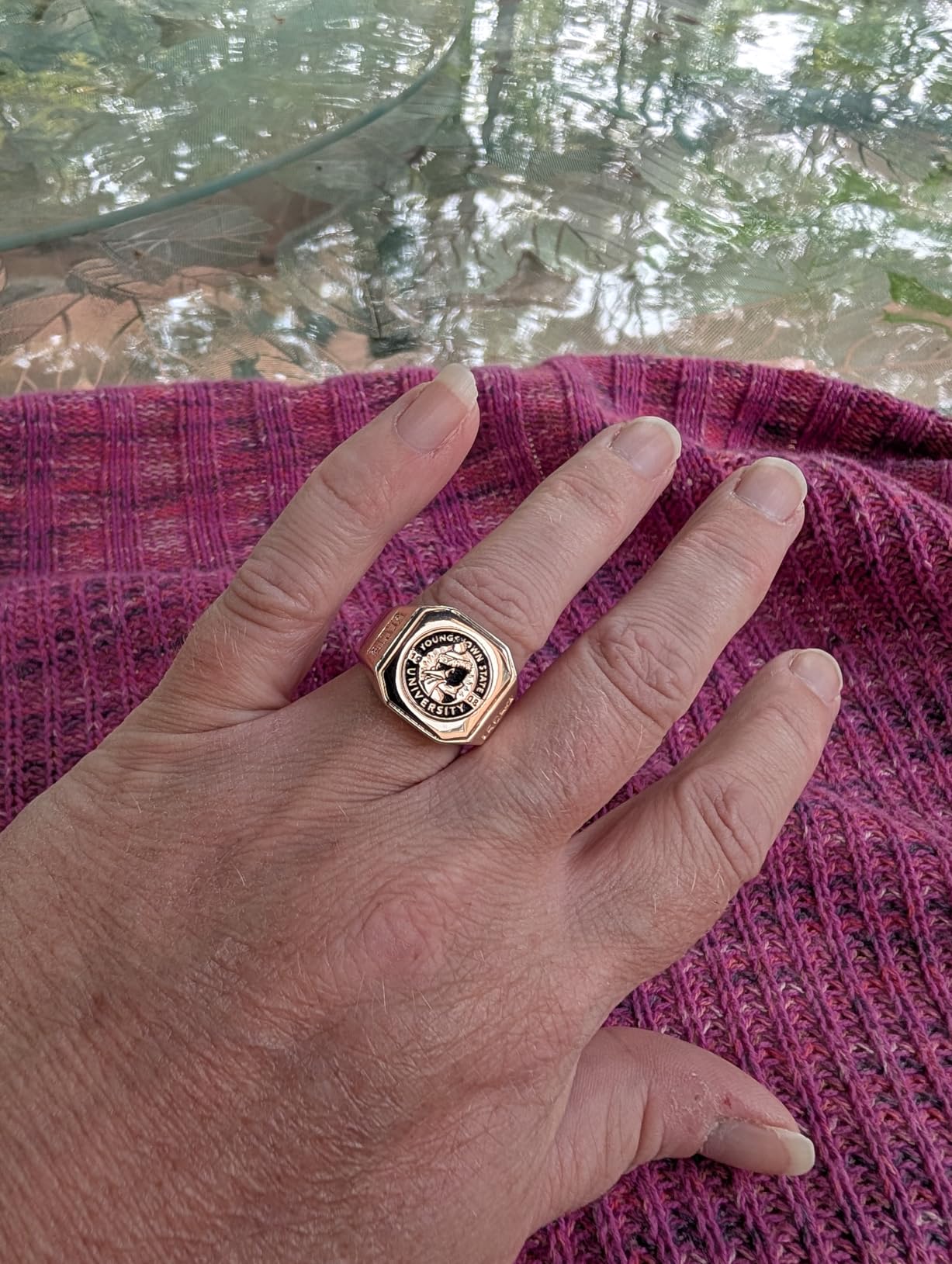 AILIN Vintage Custom Signet Ring 925 Sterling Silver/Brass Personalized Engraved Badge Family Crests Coat Of Arms Rings customer photo 2