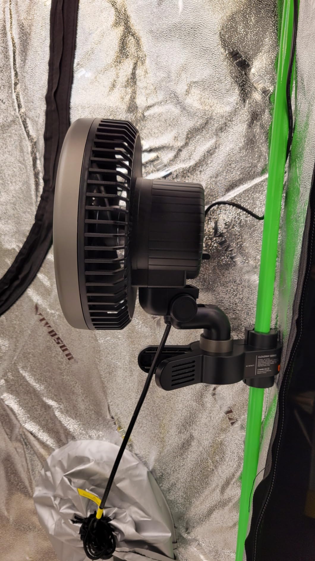 AC Infinity CLOUDRAY S6, Grow Tent Clip Fan 6