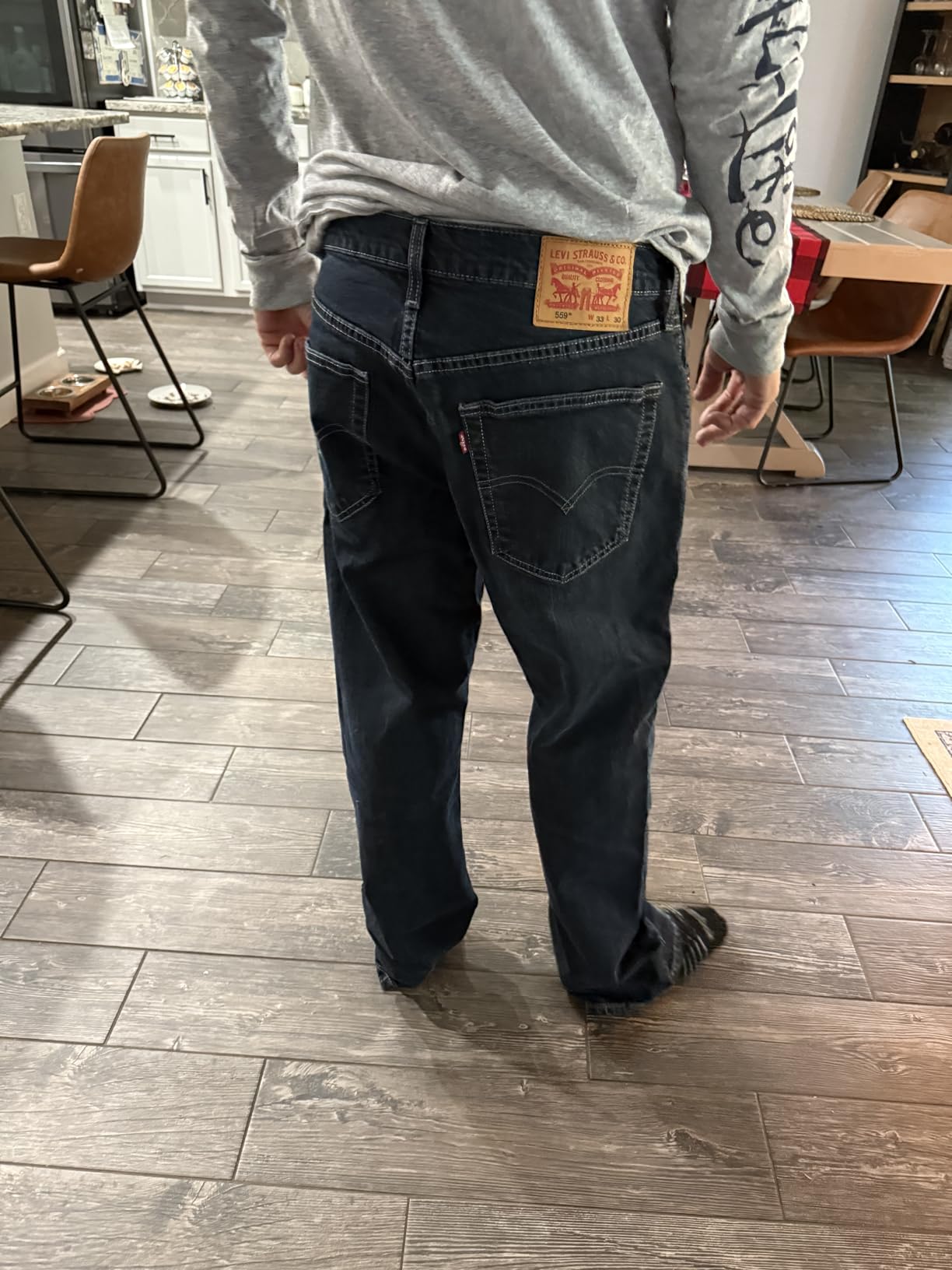 Levi's Men's 559 Relaxed Straight Jeans customer photo 2