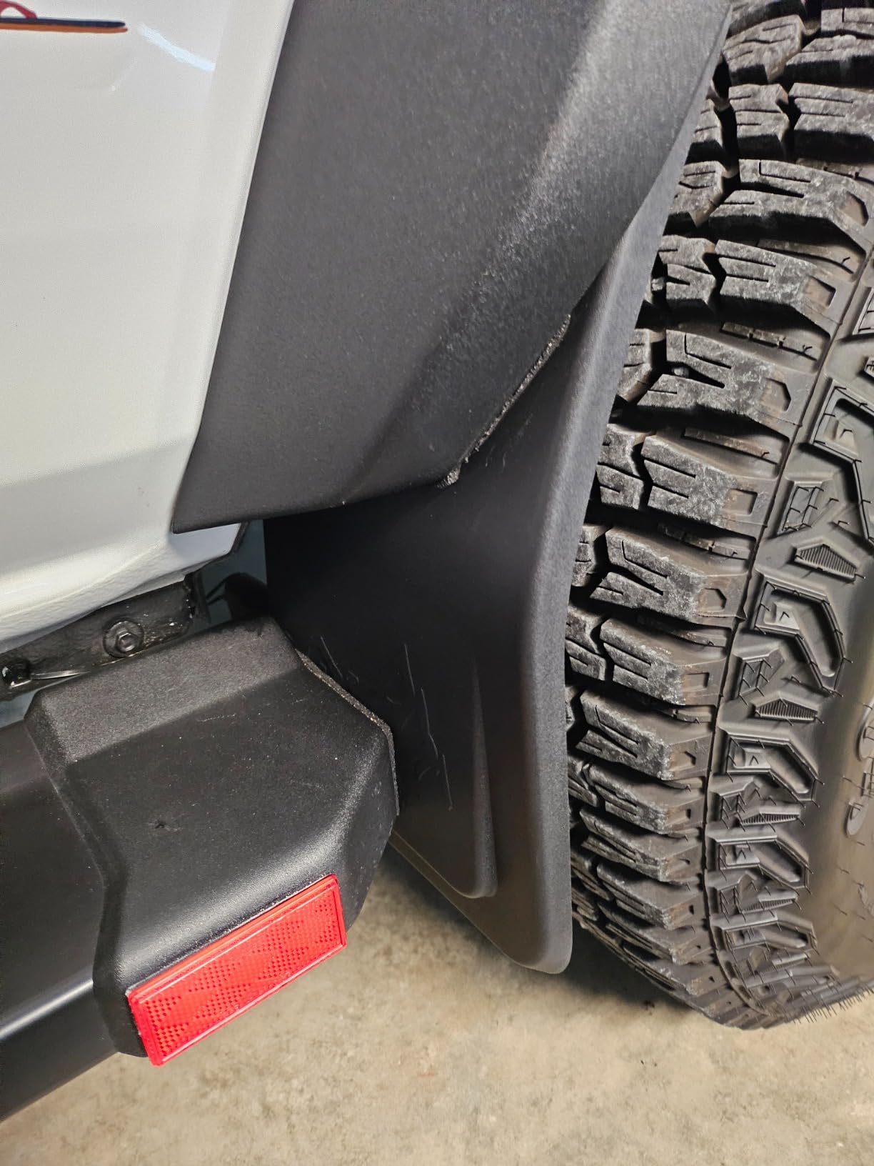 Mabett Mud Flaps for 2021-2026 Ford Bronco Accessories 2/4-Door | No-Drill, Stainless Hardware with All-Weather Thermoplastic, 4-Piece customer photo 1