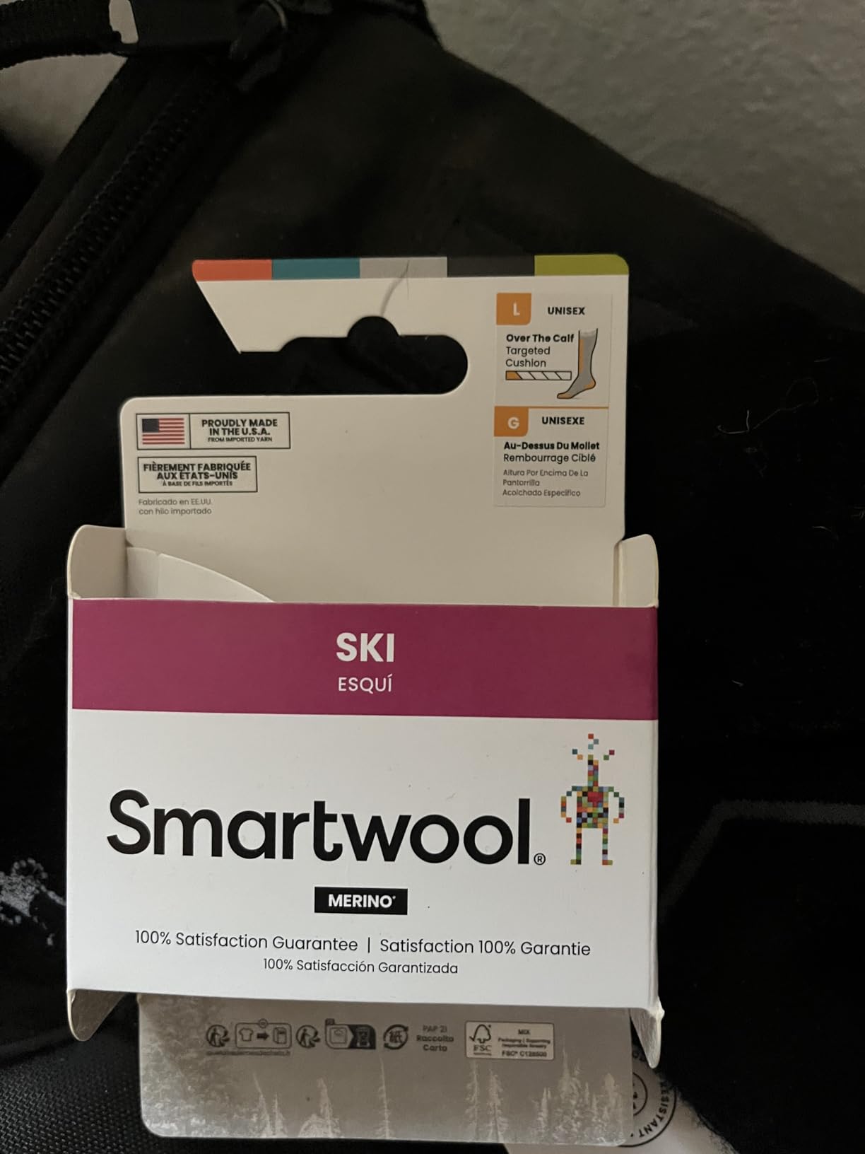 Smartwool Men's Ski Targeted Cushion Over the Calf Socks customer photo 2