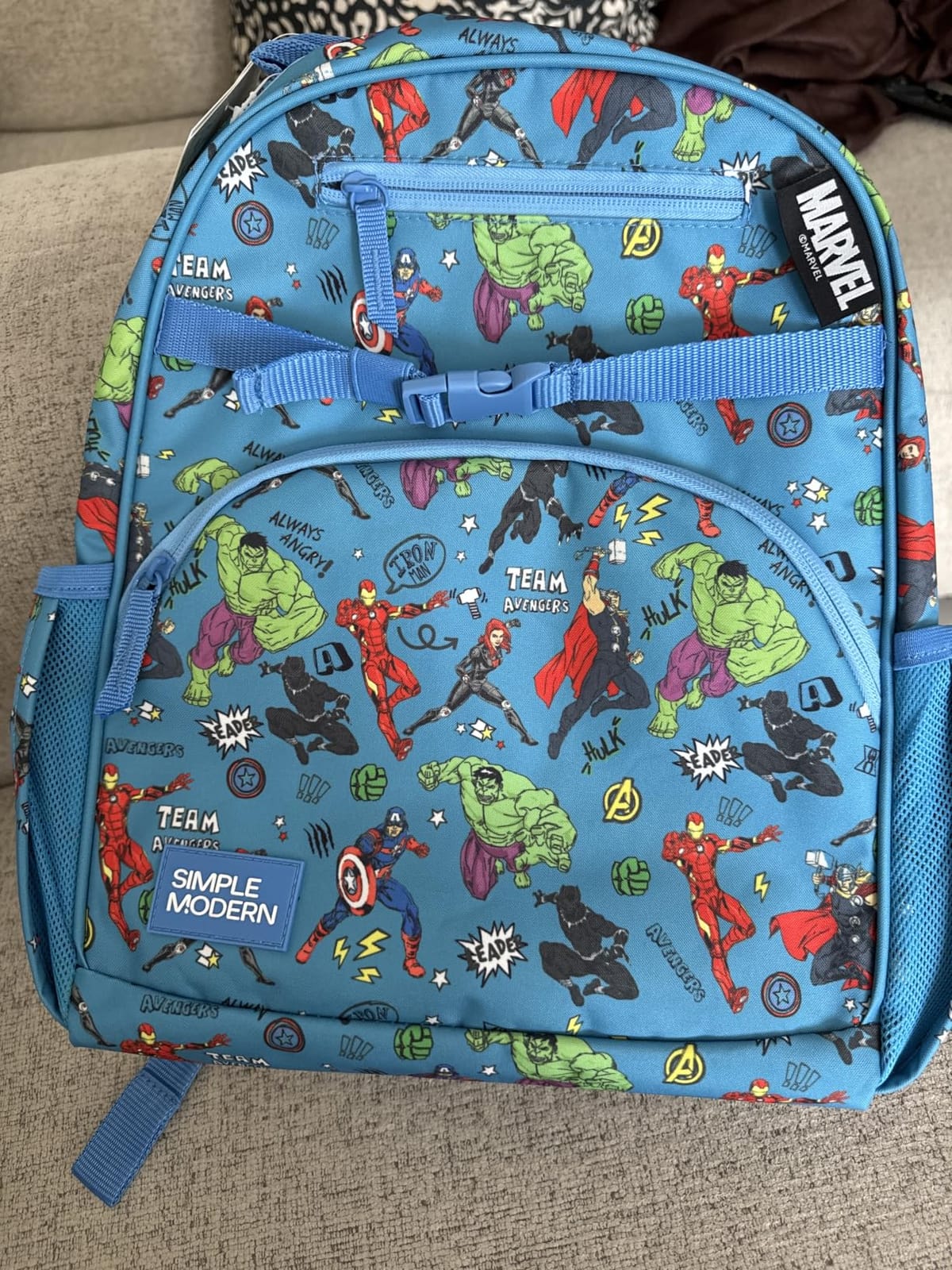Simple Modern Marvel Spidey Kids Backpack for School, Girls, Boys | 12L | Fletcher Spiderman Bookbag, School Backpack for Toddler, Preschool, Kindergarten | Fits Lunch Box, Cute | Medium customer photo 2
