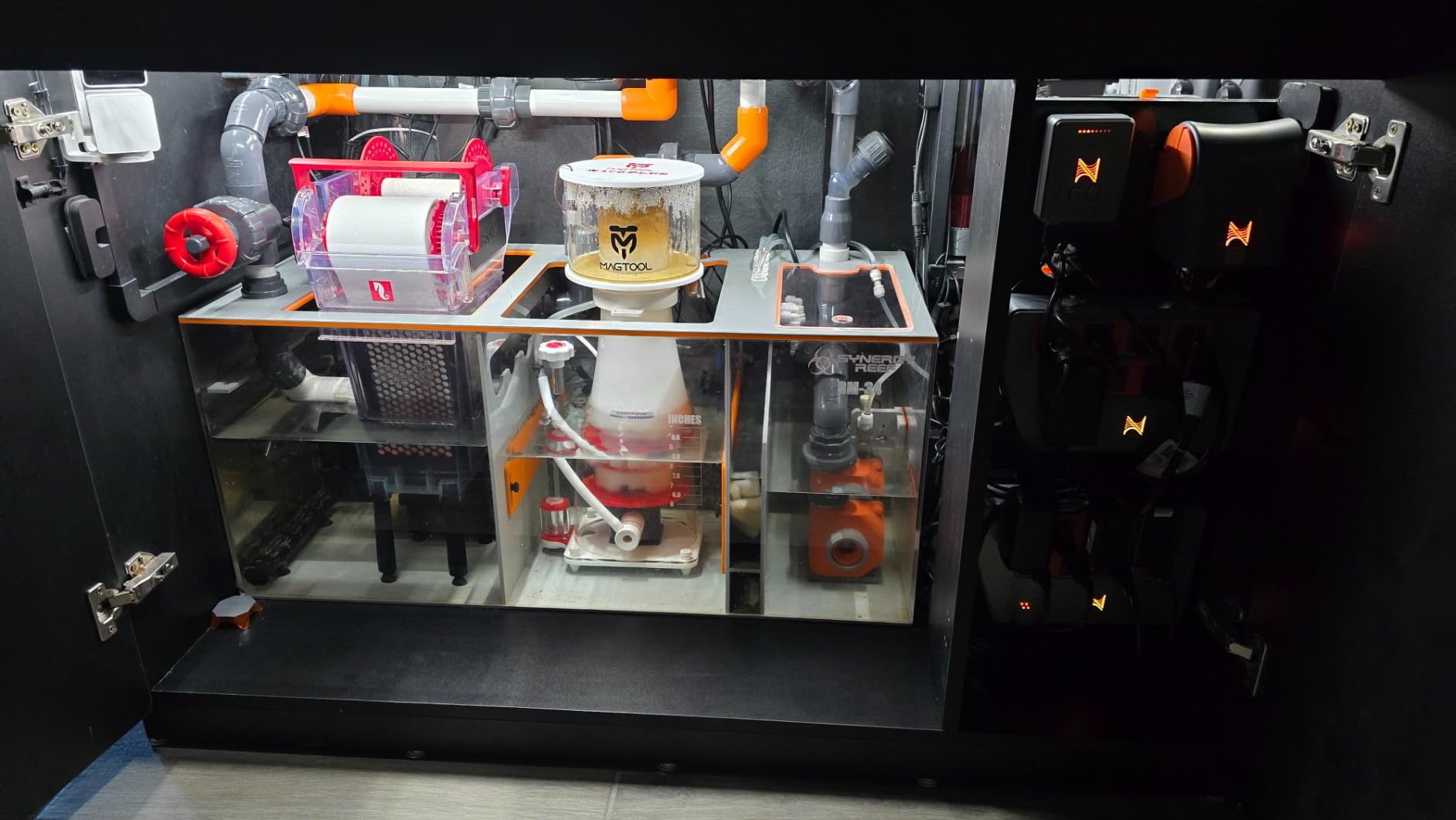 MagTool DC Protein Skimmer with Controllable Pinwheel Pump (N170 Plus) | for 135-185 Gal reef tanks customer photo 1