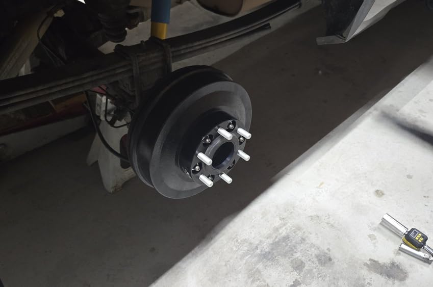 KSP 6x5.5 Wheel Spacers for Chevy Silverado GMC Sierra, 2inch 6x139.7mm Lug Centric Spacer for Ram 1500 Escalade Yukon XL, 50mm Wheel Adapter 108mm Hub Bore with M14x1.5 Studs Black 4PCS customer photo 2