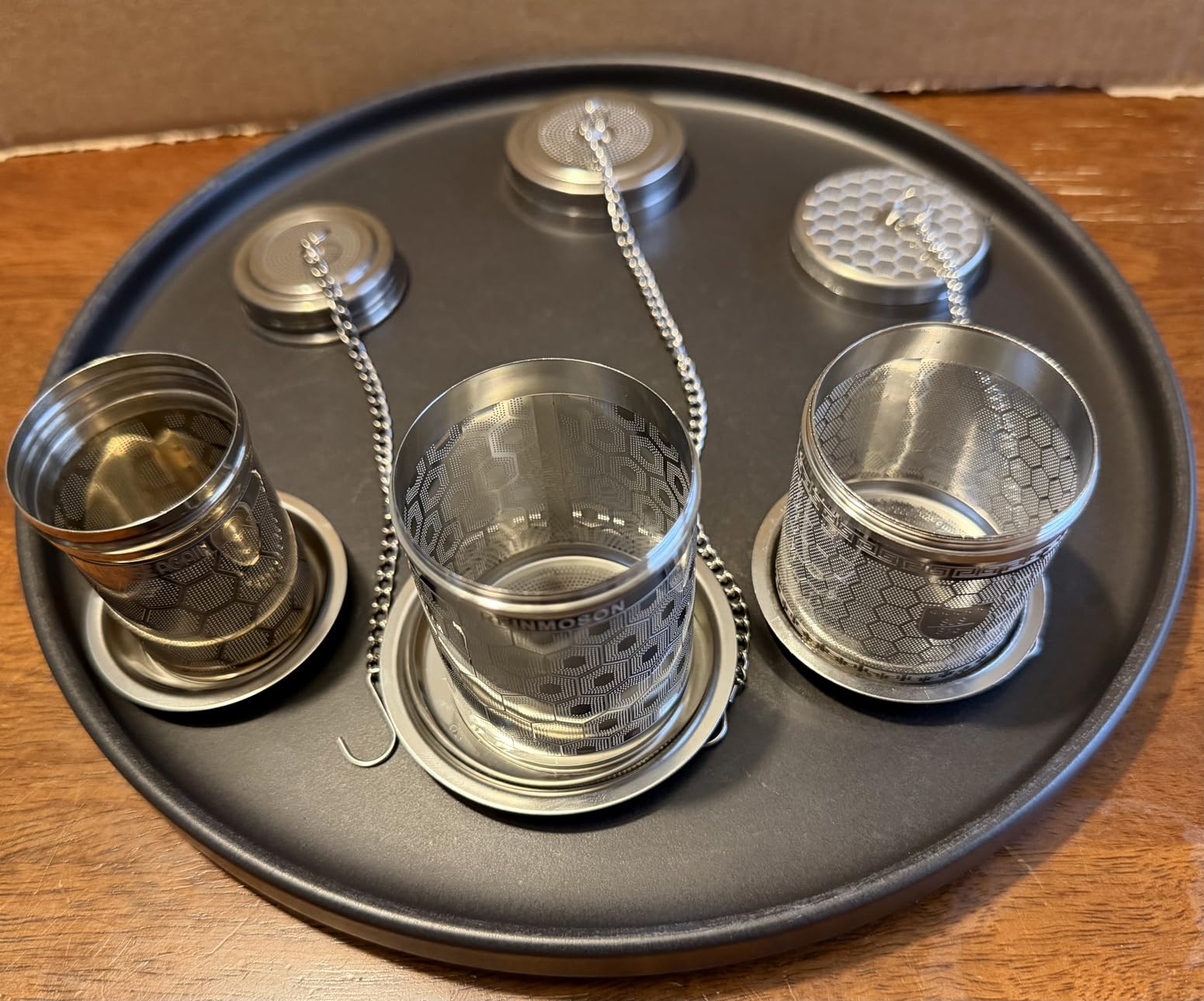 Reinmoson Extra Fine Mesh Tea Infuser for Loose Leaf Tea Steeper, 304 Stainless Steel Tea Strainer customer photo 2