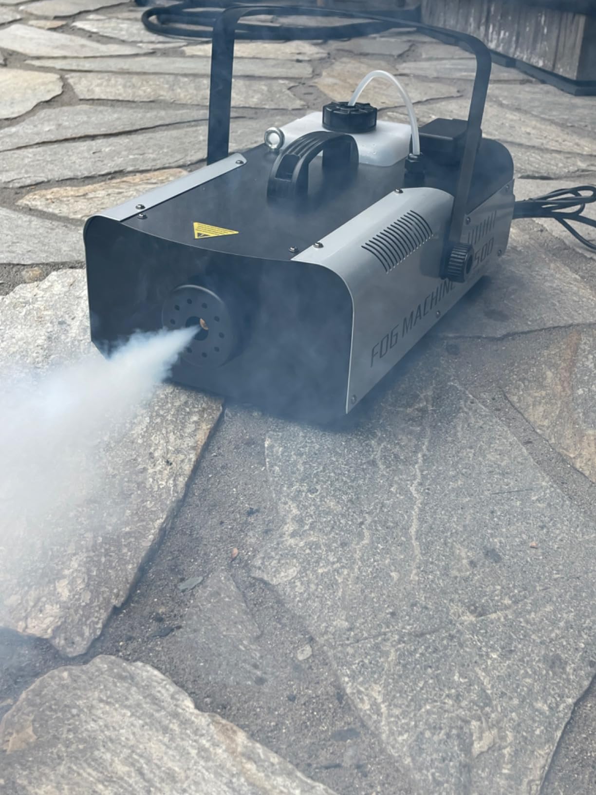Telbum Fog Machine 1500 Watt and 16000 CFM Fog with 2 Sets of Controllers, Professional Smoke Machine for DJ Stage Halloween Party Wedding Christmas customer photo 2
