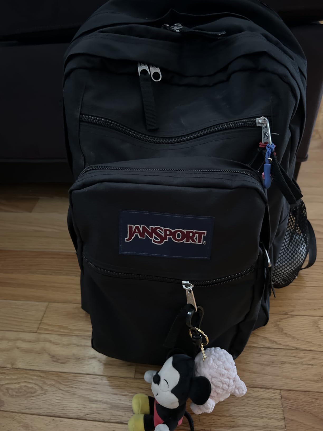JanSport Big Student Backpack (Black/Black, One Size) customer photo 2