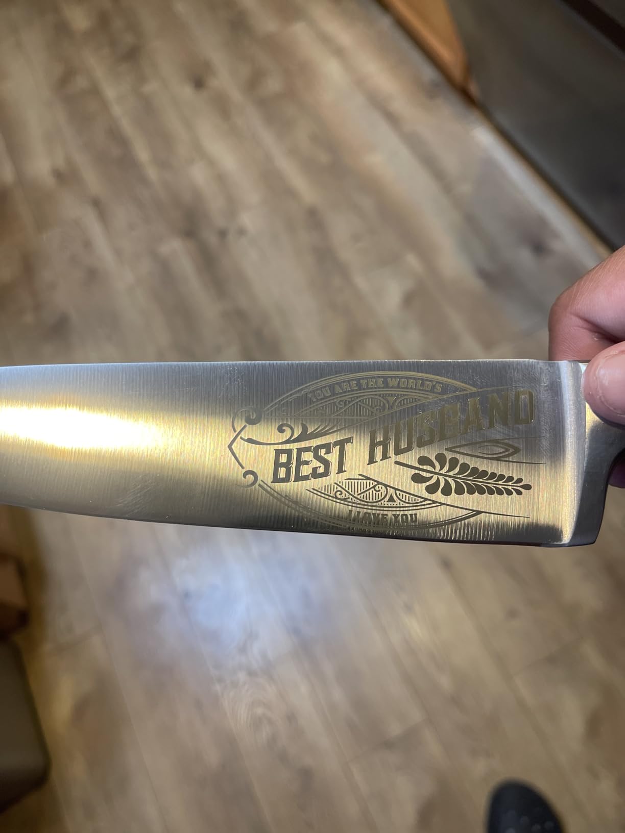 Birthday Chef Knife Gift - Engraved BEST CHEF - 8