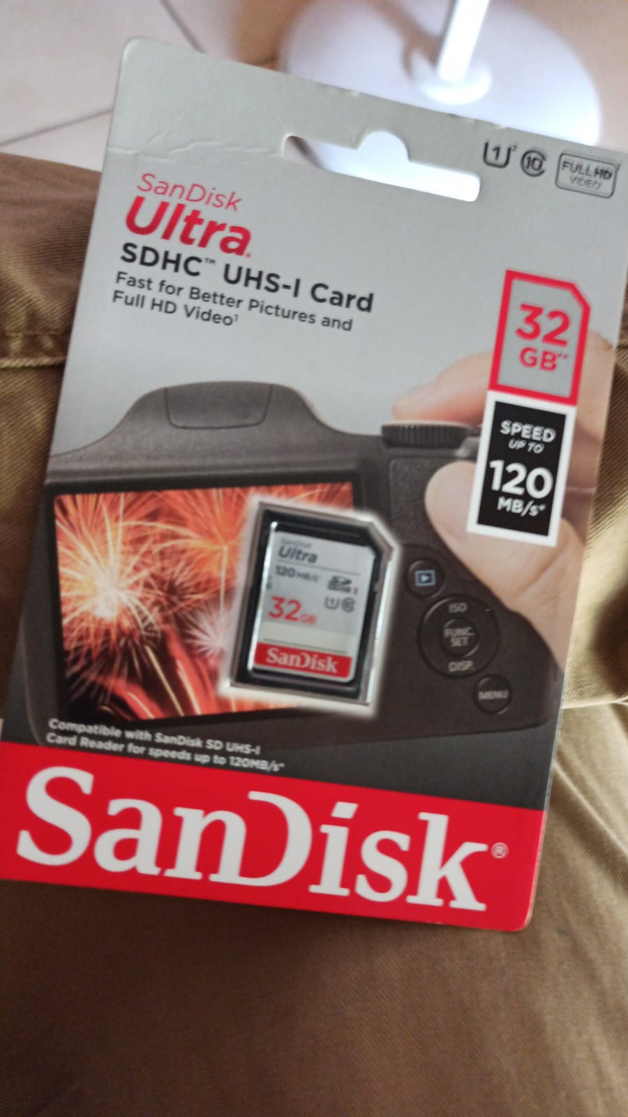 SanDisk 128GB Ultra SDXC UHS-I Memory Card, Up to 140MB/s Read, U1, C10, Full HD - SDSDUNB-128G-GN6IN customer photo 2