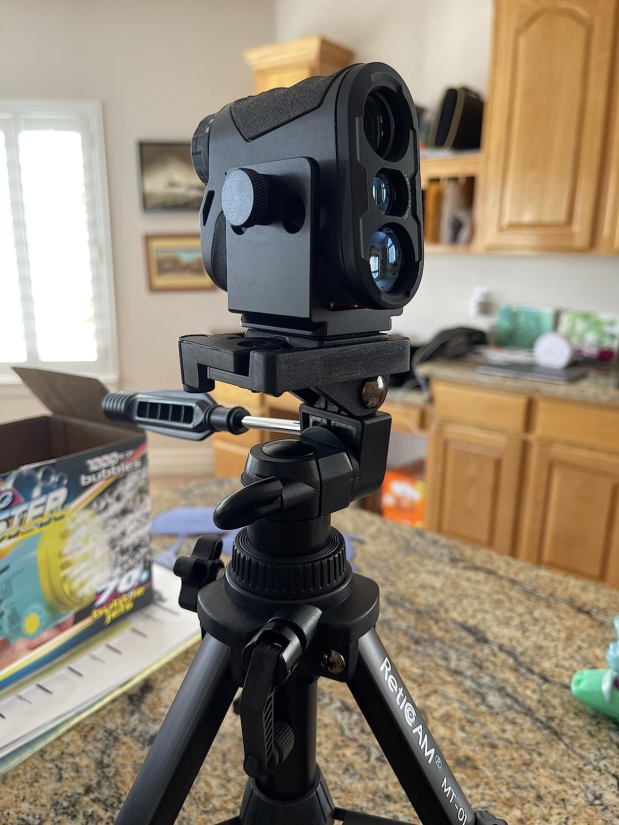 Tripod Mount Adapter for Sig Kilo Rangefinders, Built-in Arca Plate | for Sig Kilo 5K 8K 850 1000 1200 1250 1400 1600 1800 2000 2200 2400 Buckmasters 1500 Rangefinder, with 1/4
