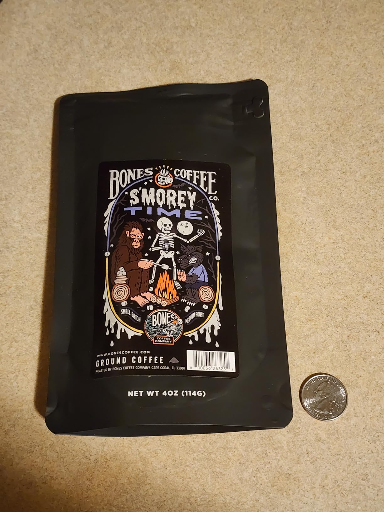 Bones Coffee Company NEW Favorite Flavors Sample Pack, Assorted Flavored Coffee Low Acid Medium Roast Arabica Beans customer photo 1