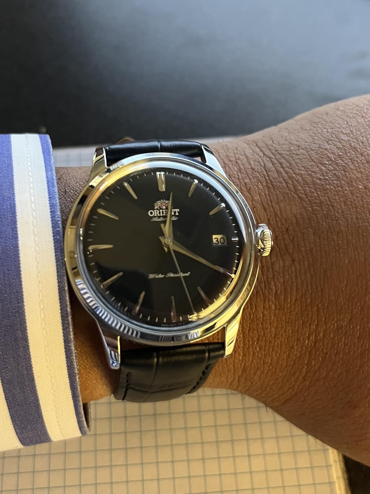Orient Bambino Version 7 Stainless Steel Unisex Automatic Dress Watch customer photo 2