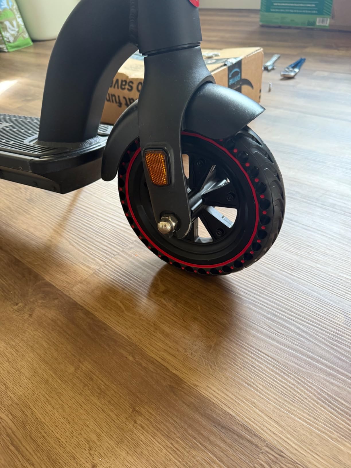 BANGTING 2PCS 8.5x2 inches Solid Tires for Electric Scooter, 8 1/2 x2 Tire for Gotrax GXL V2 / XR/APEX, 50/75-6.1 Tire Replacement for Xiaomi Pro 2 / M365 / 1S customer photo 1