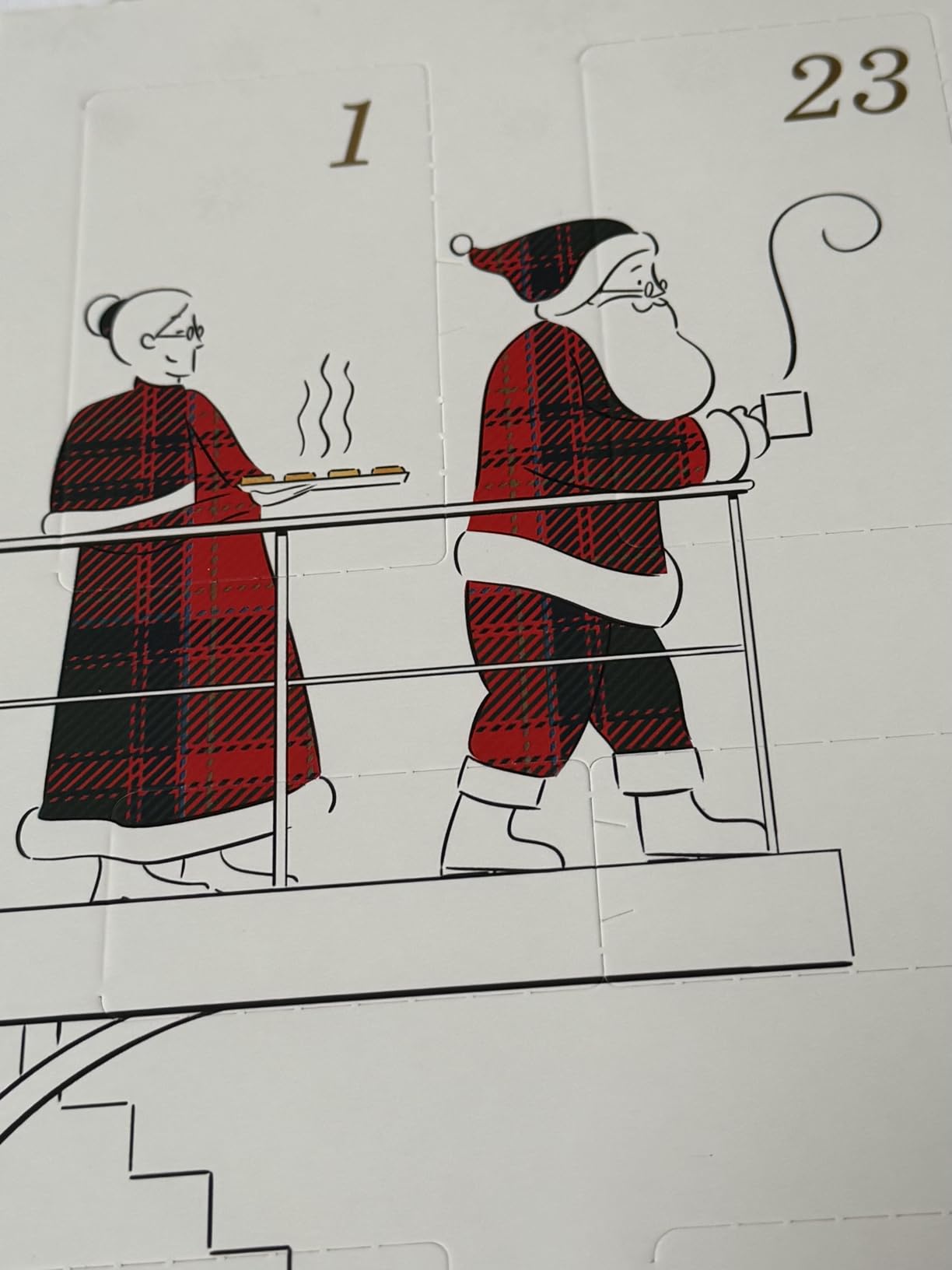 Walker's 2026 Advent Calendar with Shortbread Cookies from Scotland - 24 Count (10.4 oz) - Limited Edition Cookie Box with Christmas Cookies in Various Shapes and Flavors customer photo 1