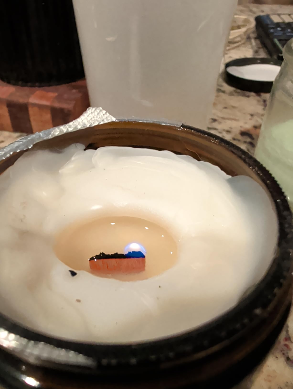 Funny Happy Birthday Candle - Back and Body Hurts Candle, Long-Lasting Scent customer photo 1