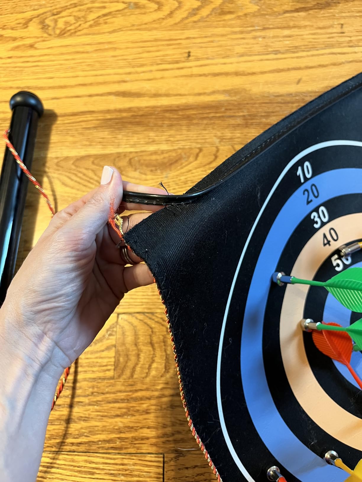 Gitus Magnetic Dart Board Indoor Outdoor Games for Kids with 12 Darts, Gifts for Teenage Boys Teen Boy Gift Ideas Gifts for Boys 8 9 10 11 12 13 14 Years Old Game Room Decor customer photo 2