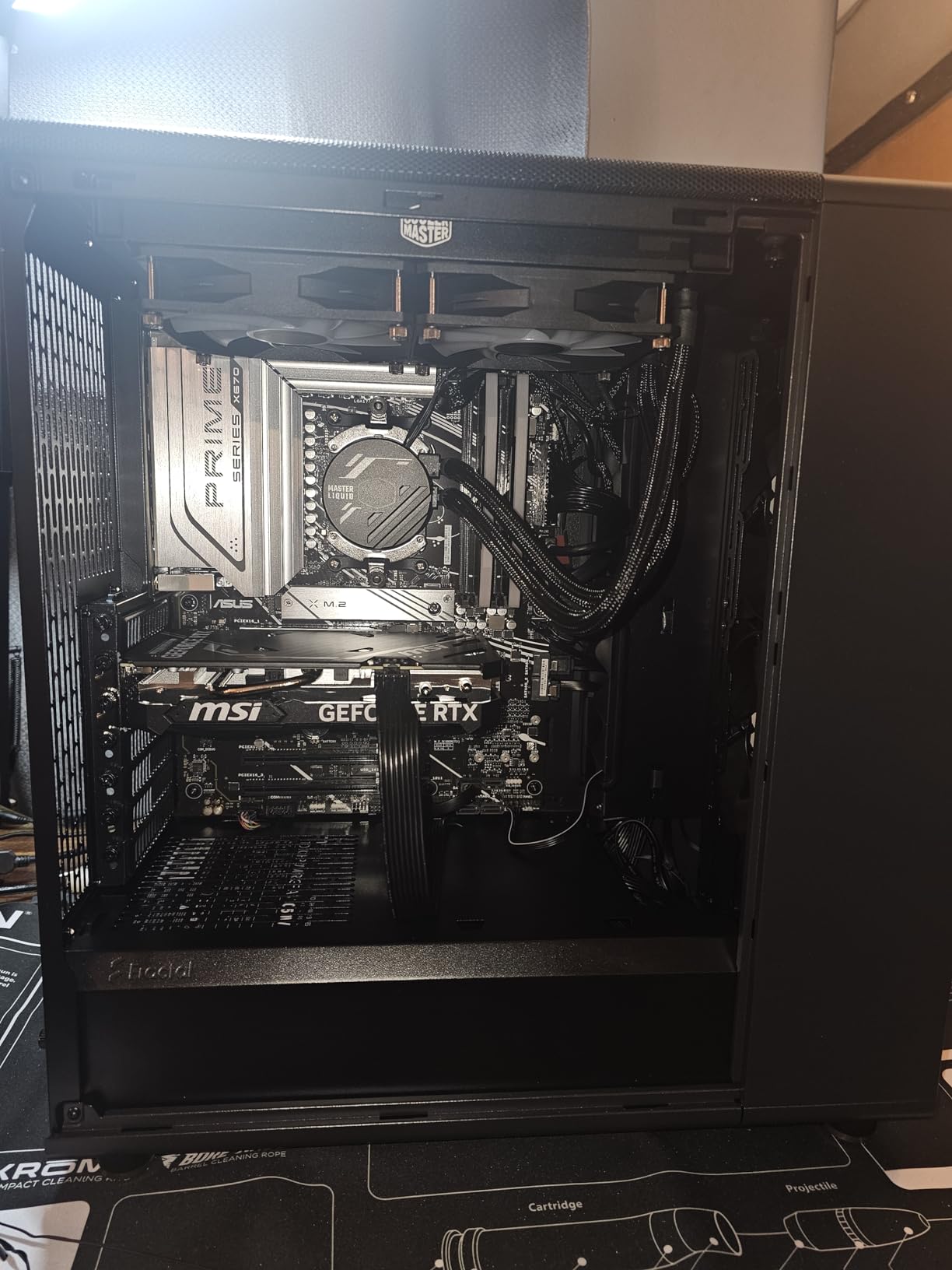ASUS Prime X670-P WiFi AMD X670 AM5 Ryzen Desktop 9000 8000 & 7000 ATX Motherboard with Three M.2 Slots, DDR5, USB 3.2 Gen 2x2 Type-C, USB4 Support, WiFi 6 and 2.5Gb Ethernet customer photo 1