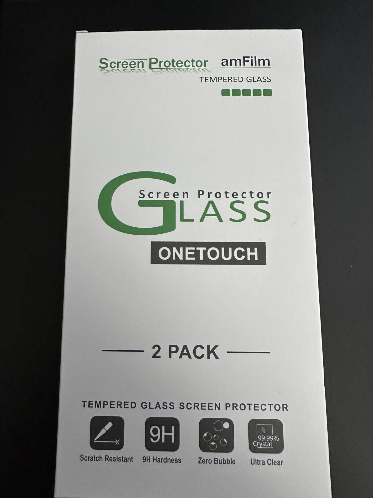 amFilm Auto-Alignment OneTouch for Steam Deck OLED Screen Protector | Tempered Glass Accessories, 30s Install, Bubble Free, Scratch & Drop Resistant, Touch Sensitive, 7.4'' Transparent [2 Pack] customer photo 2