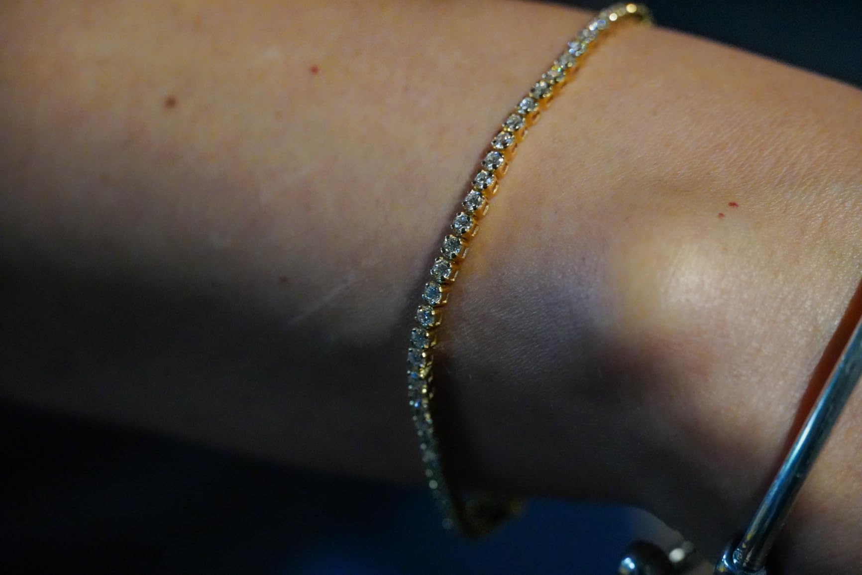 Houston Diamond District 2 to 28 CT Lab Grown Diamond Tennis Bracelet customer photo 1