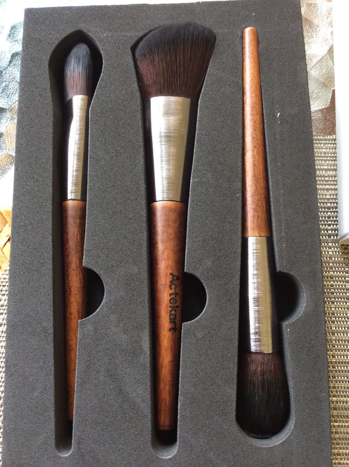 3PCS Model Cleaning Brush Kit Premium Wooden Handle Soft Figure Duster Brush Professional Model Dusting Brush for Statues Collectible Figurine Hobby Crafts customer photo 1